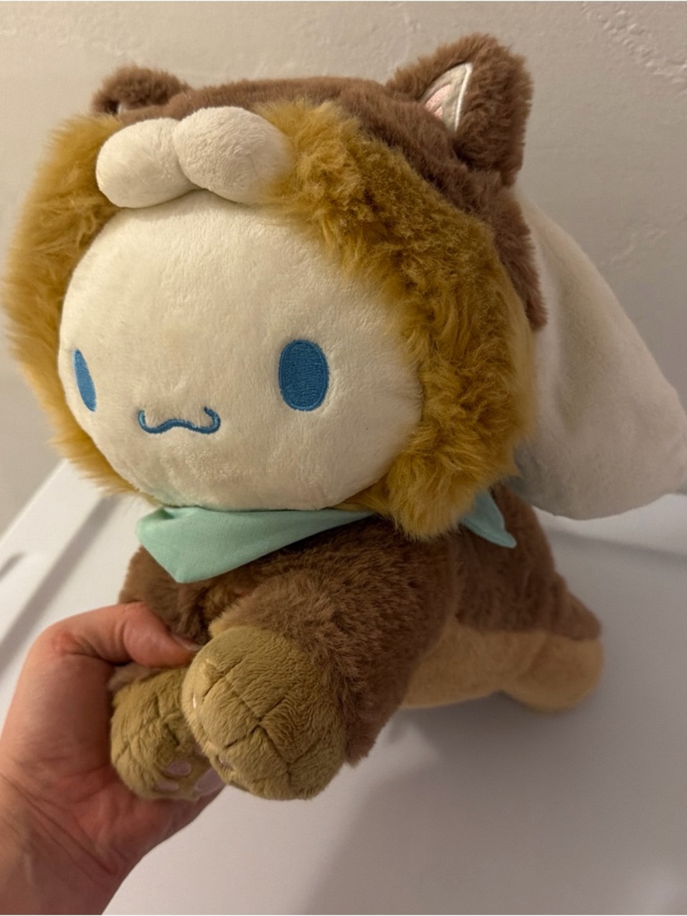 Cinnamoroll Shiba Inu Dog Costume Large Laying Plush Sanrio  With Tags